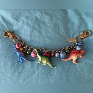 Whimsical dinosaur Bag Charm